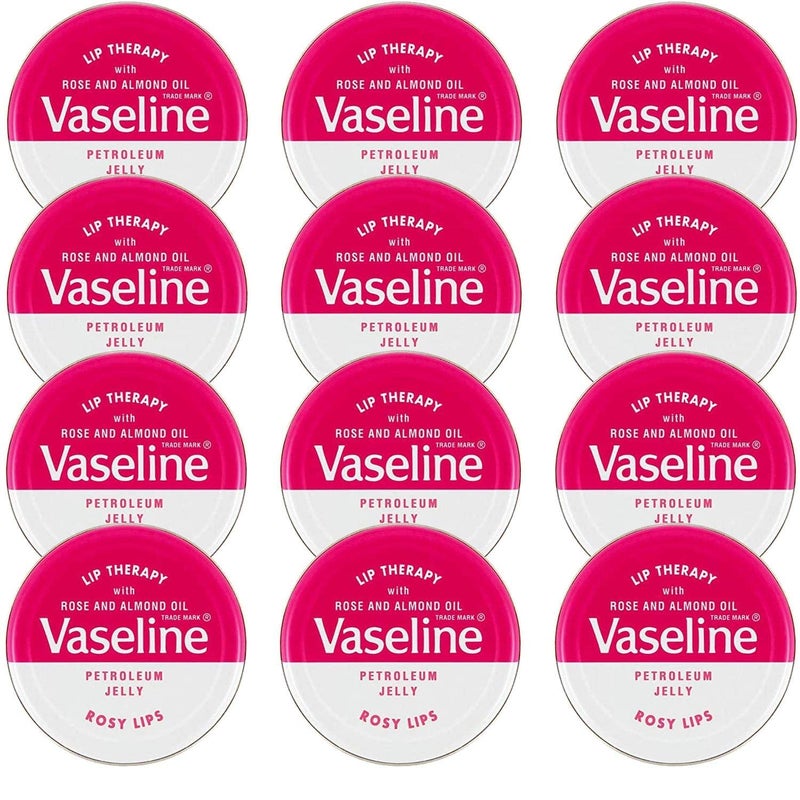Vaseline Lip Balm 20g0705oz 12x20g0705 Rosy Lips